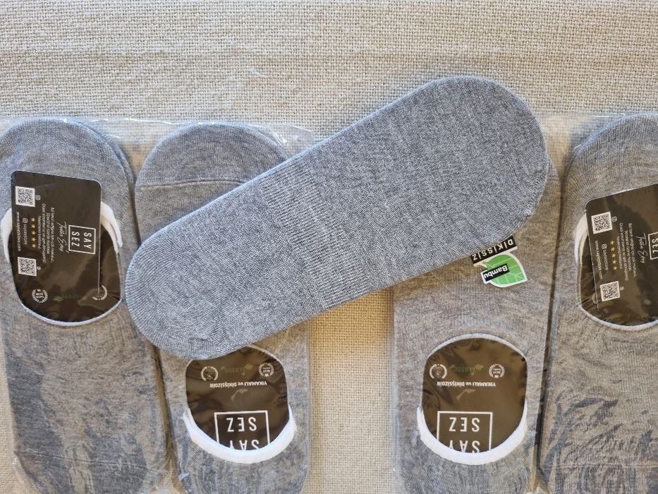 Pachet 6 perechi sosete invizibile barbati. Marimea 42 - 43. Noi