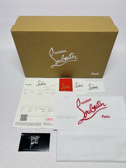 Christian Louboutin Low leopard 43