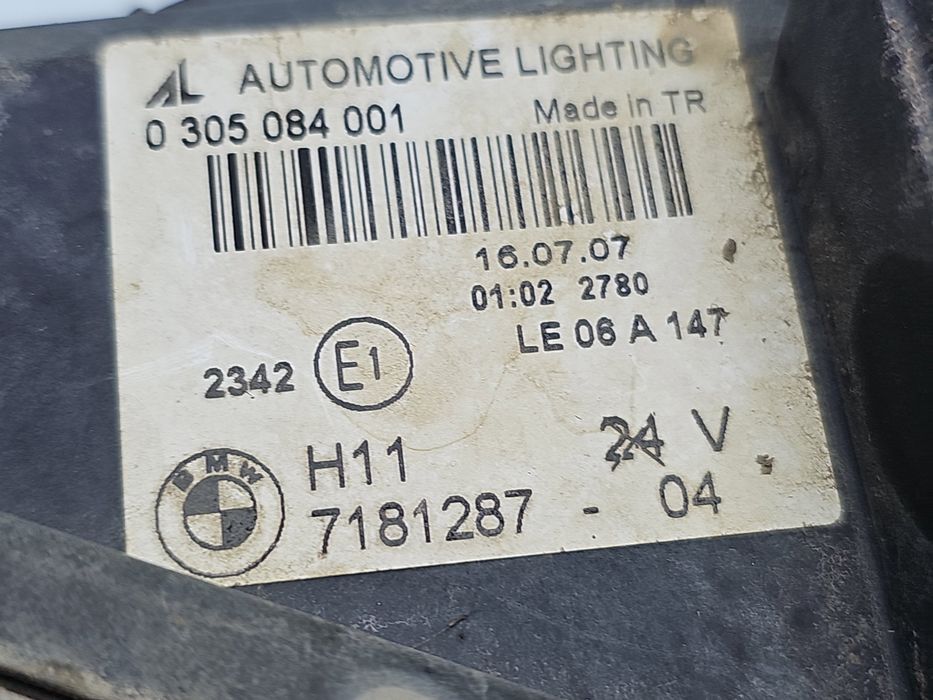 Proiector ceata stanga Bmw 1 (E81, E87) [Fabr 2004-2010] Hatchback 718