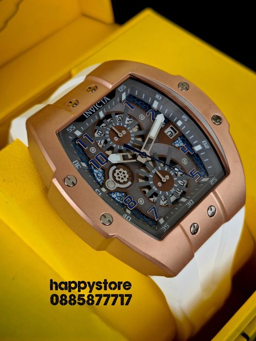 INVICTA Racing Strada Rose Gold 47 mm, Инвикта нов ръчен часовник