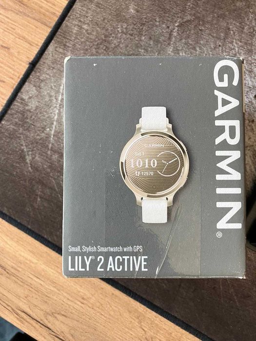 Ceas smart Garmin Lily 2 Active Cream