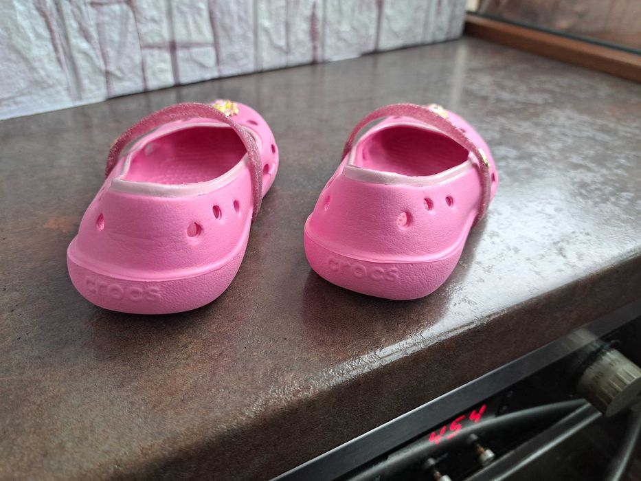 детски сандали,,летни обувки,гумени балерини,Crocs,за момиче,23