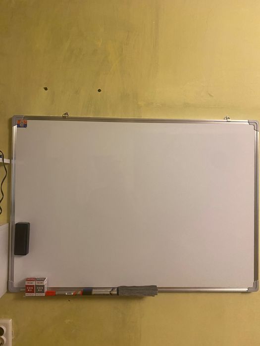 Доска маркерная/меловая магнитная, 70х100см