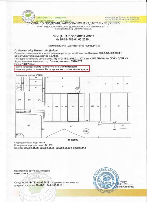 Продава се Земеделски имот в Балчик -  кв.м за 2972 €/дка - Снимка #1