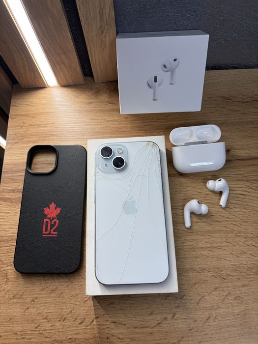 IPhone 15 fullbox + Airpods Pro 3