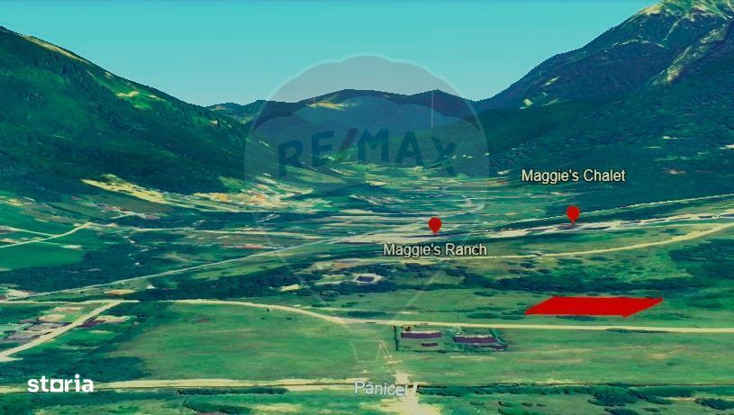 Teren extravilan Rasnov , Glajerie-Str Poiana velicanului, 1100mp