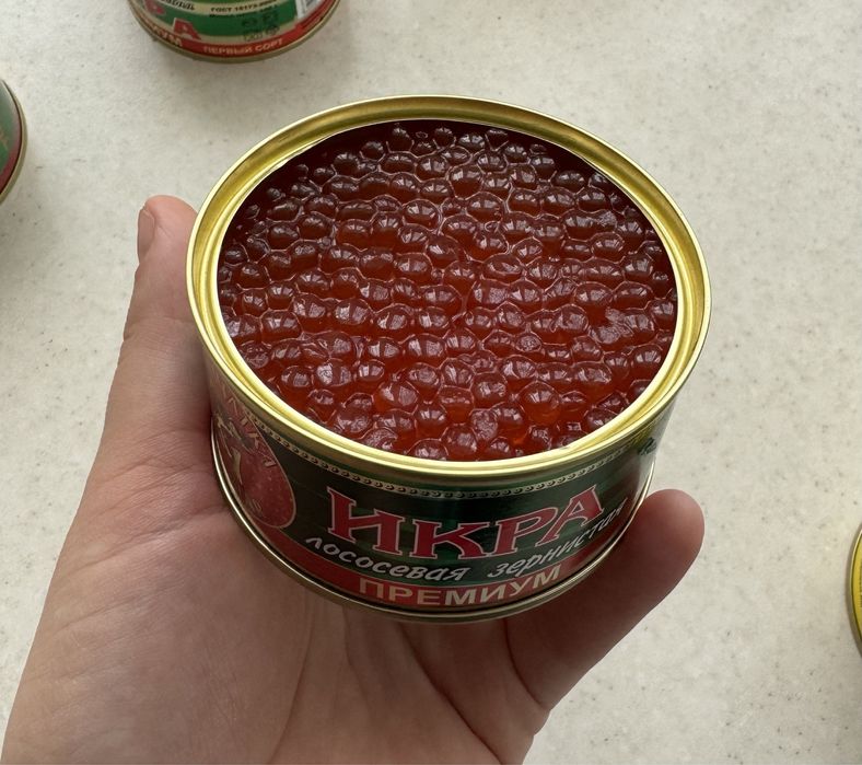 Икра красная и черная оптом