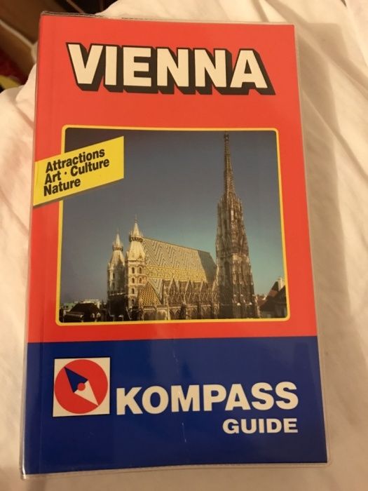 Ghid orasul Viena engleza Vienna Kompass Guide