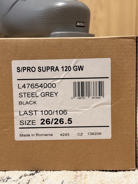 Нови ски обувии Salomon S/Pro Supra 120 размер 26/26.5