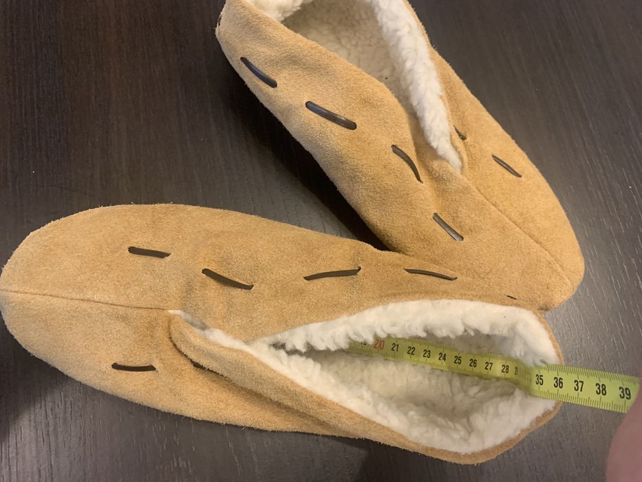 Papuci de casa barbati Sheepskin size 43