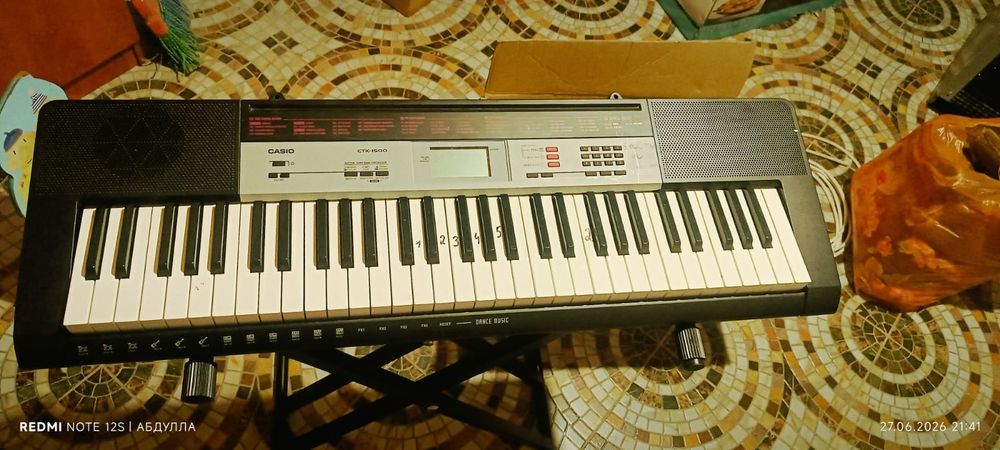 Синтезатор Casio CTK 1500