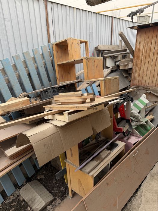 Дрова что осталось после стройки