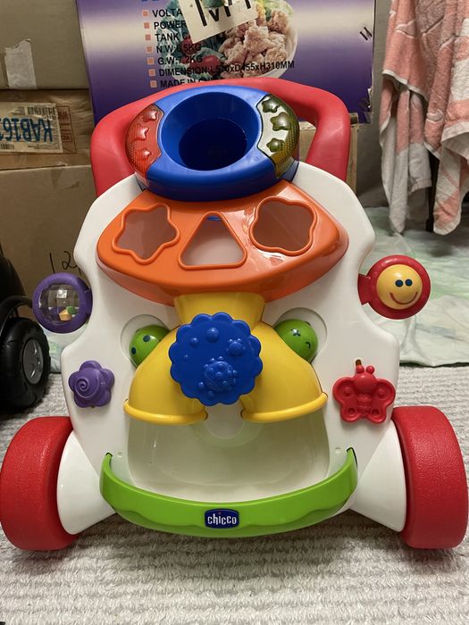 Ходунки chicco и толокар полесье