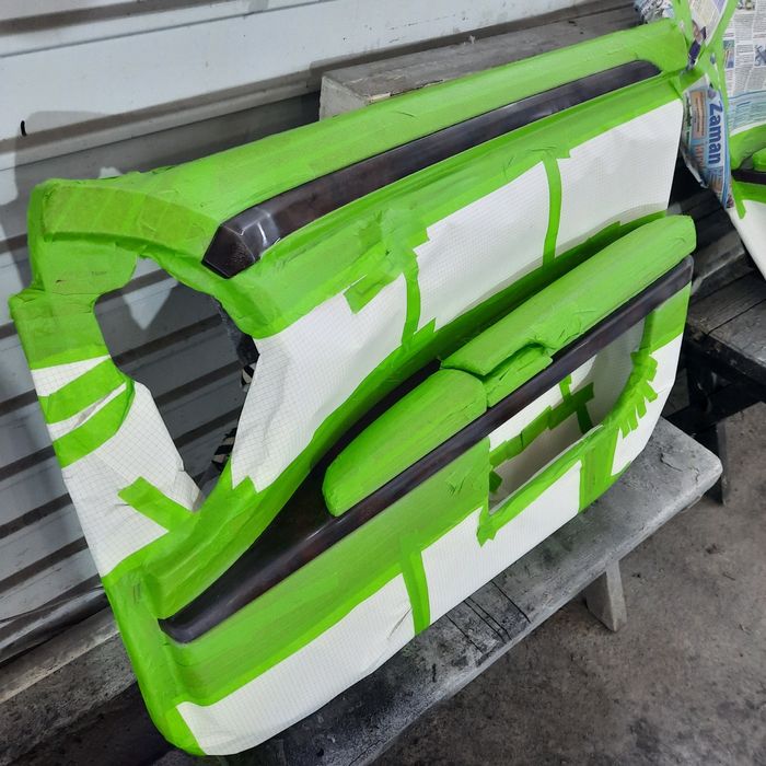 Реставрация панелей торпедо