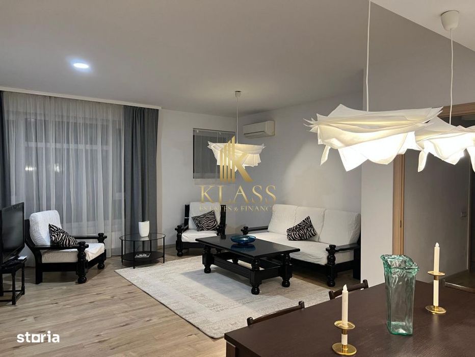 Apartament 3 camere, 130 mp, Laguna Residence Floreasca, terasa si par — fotografia 1