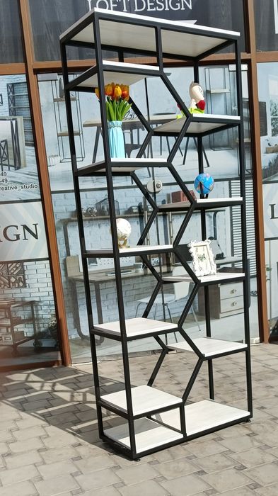 Стеллаж в стиле лофт дикоративный,полики этажерки .jovon shkaf