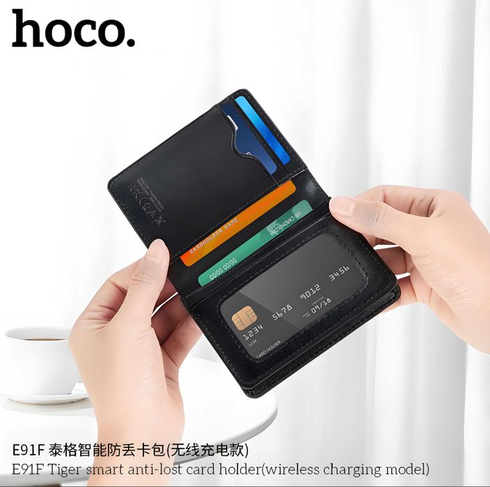 Hoco E91F Wallet Tag Смарт держатель картхолдер с защитой от потери
