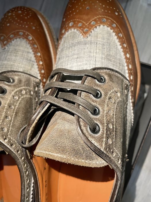 Мужские броги Santoni