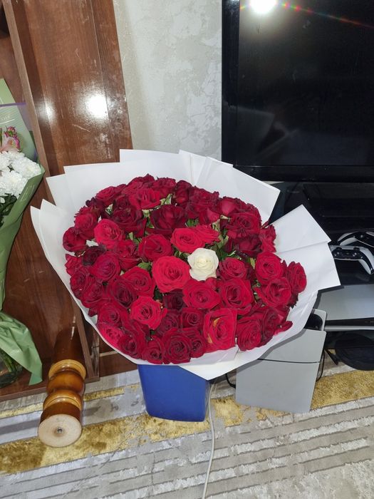 Готовые цветы букет