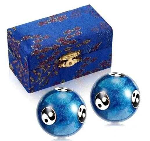 Оригинал Китайски Пеещи Топки Звънящи Топки Mедитация Релакс АнтиСтрес