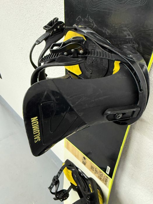 placa snowboard salomon super 8 L163cm