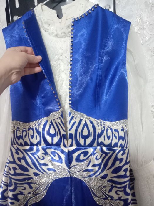 Ansambl kelin salom ko'ylak milliy uslubda