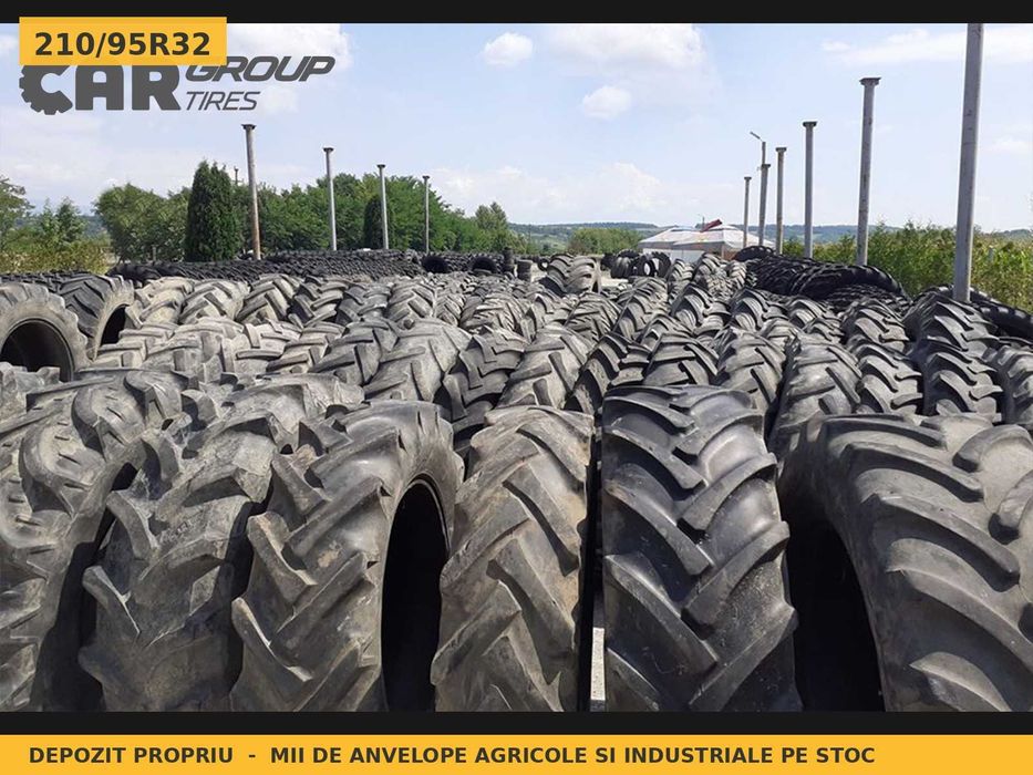 Cauciucuri Anvelope 210/95R32 210/95 R32 8.3R32 8.3-32 2109532 Petlas Prasitoare Tractor Roti Inguste SH Second Hand IEFTIN Oferta Pret Bun Reducere
