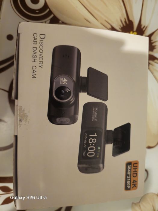 Cameră auto DVR 4K Ultra HD – Nouă