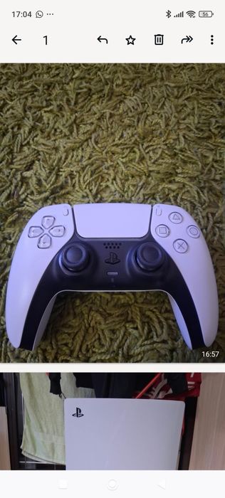 Play Station 5 Din Disc Edition-impecabil / Joc EA Sports FC 24 - Cutie completă