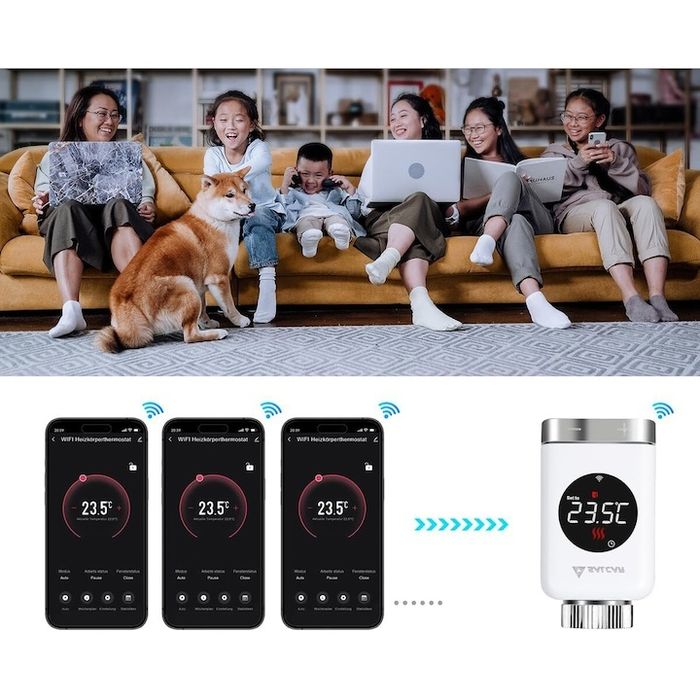 Smart термоглави за радиатори