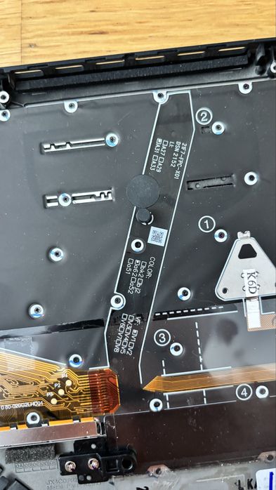 Palmrest tastatura layout Germania Lenovo x1 gen 10
