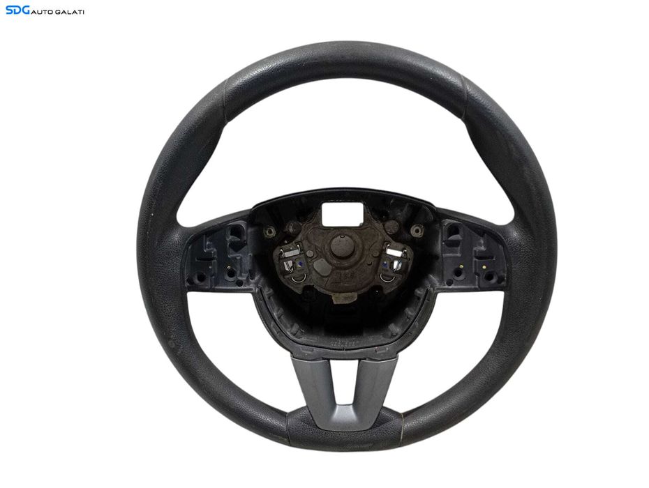 Volan din Piele in 3 Spite Seat Leon 1P 2008 - 2013 Cod 7M5419091C [LC0881]
