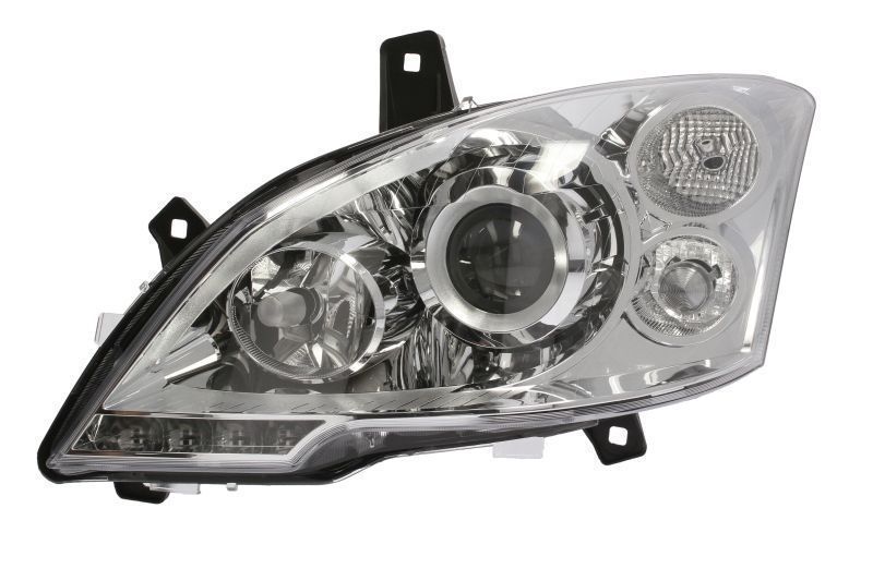 Far Mercedes Vito/ Viano, 10.20, Electric, tip bec D1S+H7, omologare ECE, cu motoras, fara Incarcare bec, fara balast, cu lumini LED de zi,