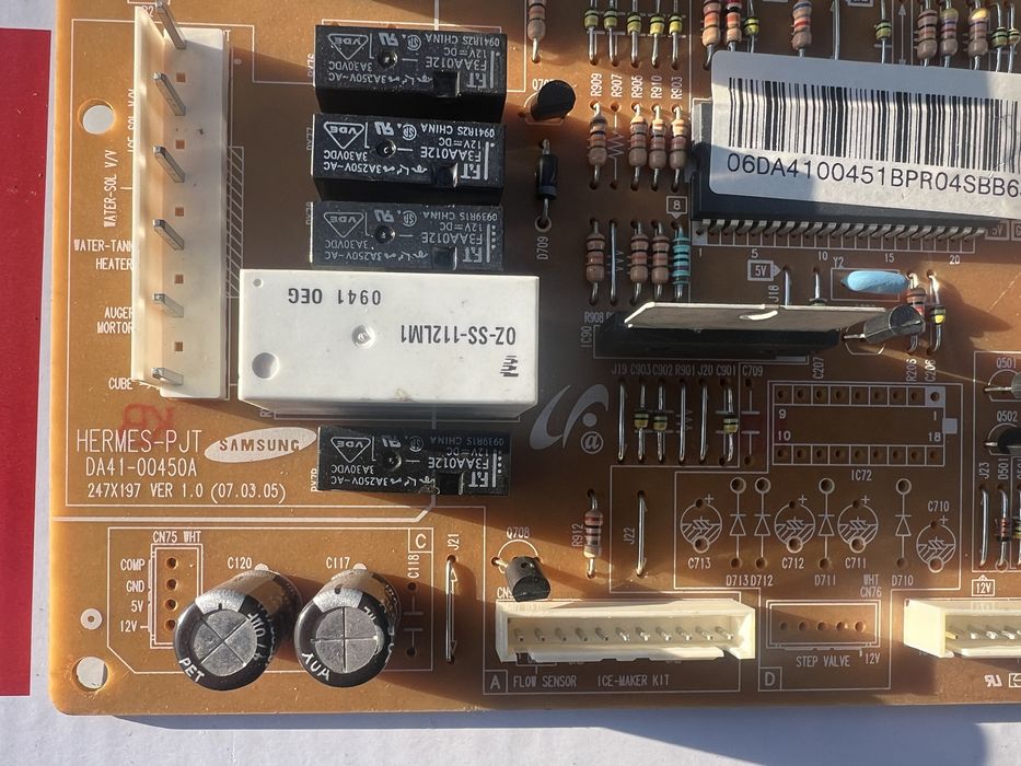 Placă de control principală pentru frigider Samsung RSA1STSL