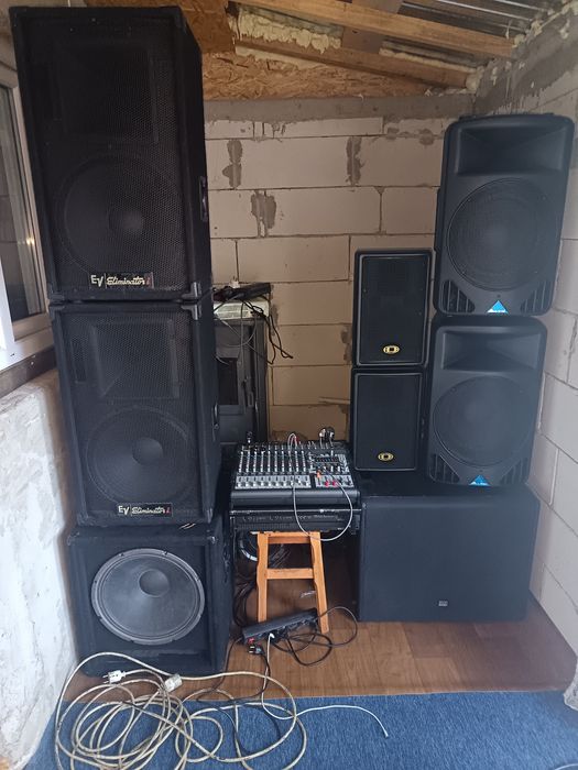 Sistem audio 6 sateliți plus mixer și putere