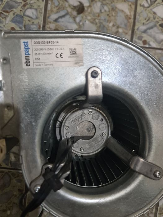 Vând ventilator,exhaustor EbmPapst model D3G133-BF05-14,nou-neutulizat