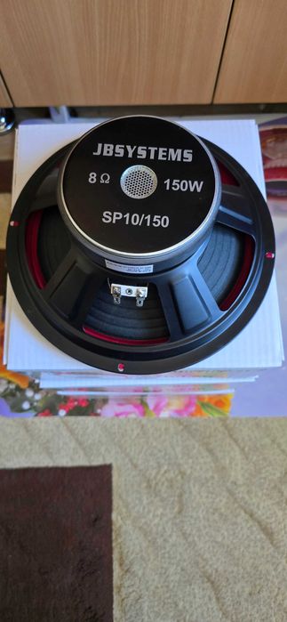 vând 4 Difuzoare bas-medii JB Systems SP-10 inci/25 cm/8 ohmi - 150Wați Reali