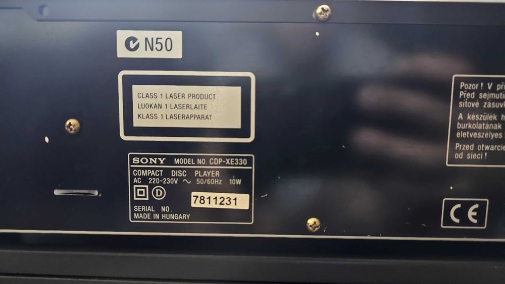 Amplificator CAT CS907 Sony Compact Disc