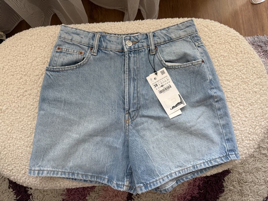 Дънкови панталонки Зара