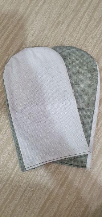 Варежки рабочие, комбинированные,новые