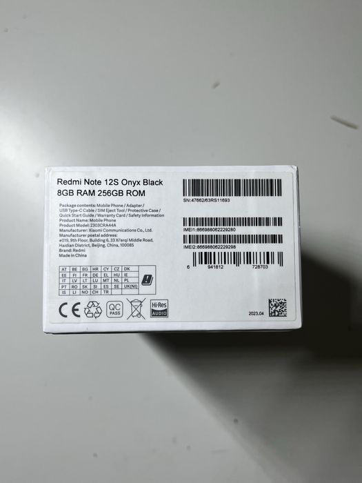 Redmi note 12s продам