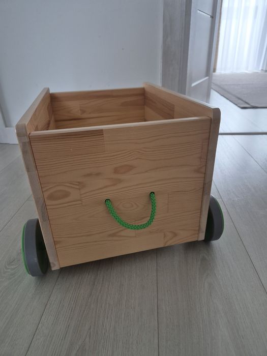 Cutie jucării lemn, ikea