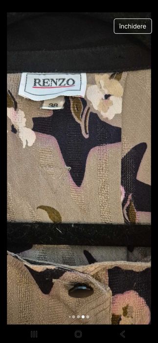 Rochie vintage matase Renzo