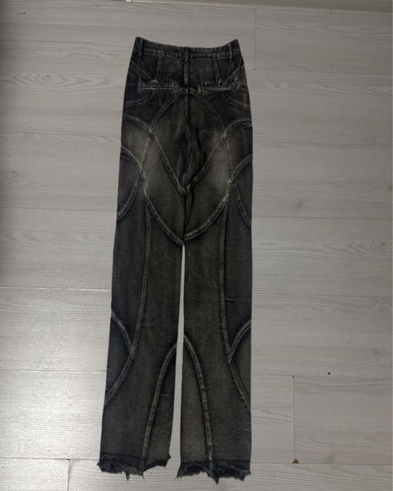 Blugi baggy stil balenciaga,rick owens,vetements