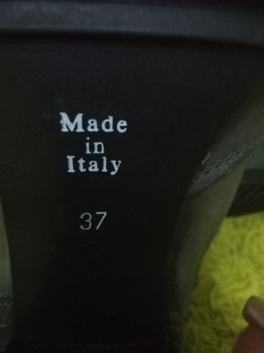 Ghete Dama Piele Naturala Gri