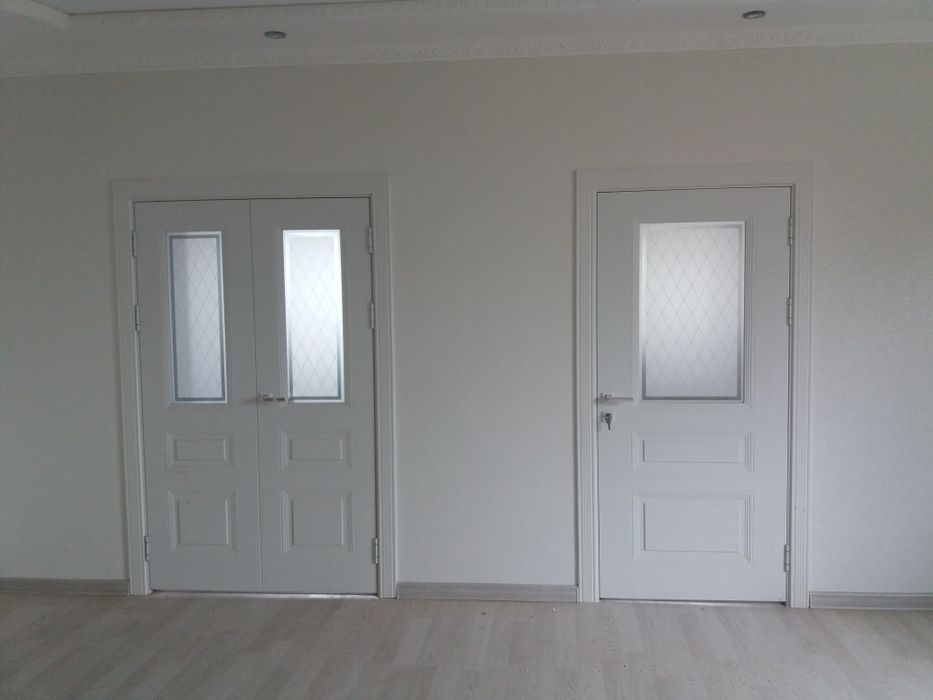 Установка дверей,есік орнату