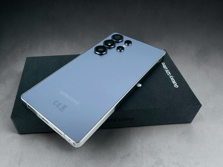 Samsung Galaxy S25 Ultra 512GB 12RAM Silverblue Titanium 100% Батерия! Перфекен! Гаранция!