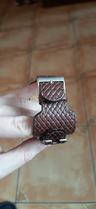 Ceas guess barbati original aproape NOU curea piele