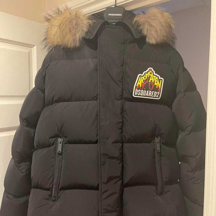 disquared 2 пухено яке с етикети, оригинал