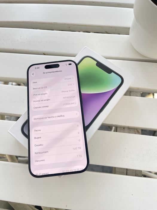 Iphone 15 Pro, 1TB